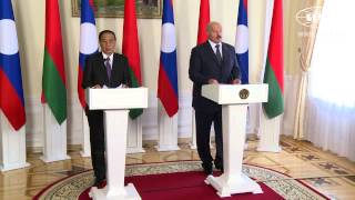 Лукашенко: Беларусь настроена на конструктивное и результативное сотрудничество с Лаосом