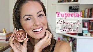 Maquiagem | Pele Bronzeada com Blush e Bronzer