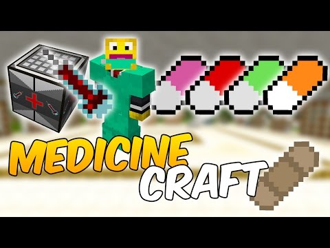 Download MOD PARA SER UN MEDICO, CON PASTILLAS Y DELANTAL: MEDICINECRAFT - MINECRAFT MOD 1.7.10