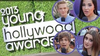 Austin Mahone y Mas en los Premios Young Hollywood 2013! ENTREVISTAS