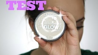 Pierwsze wraże + test na żywo - Bell/Biedronka LADYCODE GLOW highlighter - recenzja