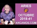 Video Horscopo Semanal ARIES  del 7 al 13 Octubre 2018 (Semana 2018-41) (Lectura del Tarot)