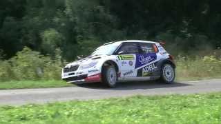 Krizovka Romana Kresty na Barum Czech Rally Zlín 2013