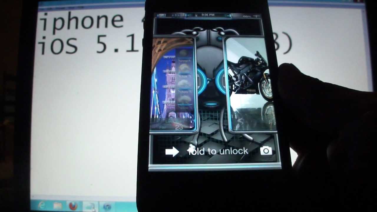 ... el iphone 4 GSM iOS 5.1.1 (9B206) a iOS 5.1.1 (9B208) - YouTube