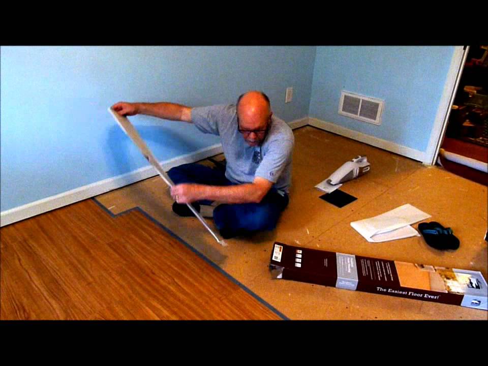 Flooring Installation Allure Flooring Installation Youtube