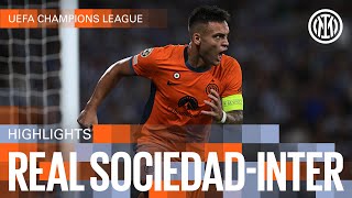 REAL SOCIEDAD 1-1 INTER | HIGHLIGHTS | UEFA CHAMPIONS LEAGUE 23/24 ⚽⚫🔵?