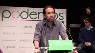 Pablo Iglesias presenta la iniciativa PODEMOS