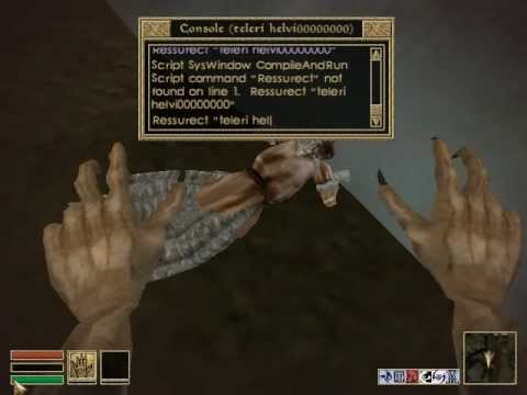 The Elder Scrolls: Morrowind Basic Console Commands Tutorial - YouTube