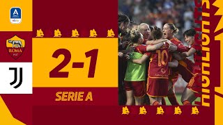 VIEEEEEEEENS!!!  💛❤️? Roma Women 2-1 Juventus | Serie A Highlights 2023-24