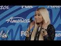 Nicki Minaj Talks New Music & Candice Glover ('American Idol' Finale)