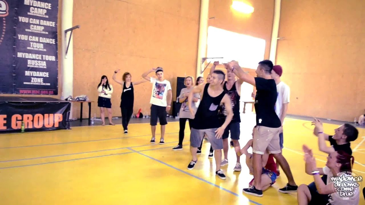 MYDANCE camp 2013 Big Chocolate - Blue Milk ANGELA KARASEVA hip-hop ...