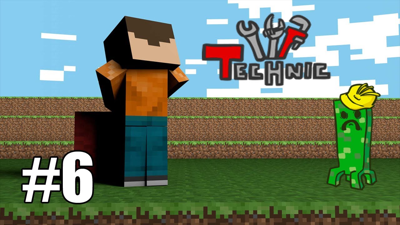 Minecraft: Technic Pack #6 "Diving Rod" - YouTube