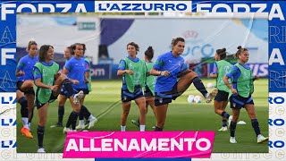 La rifinitura delle Azzurre | Italia-Islanda | Women's EURO 2022