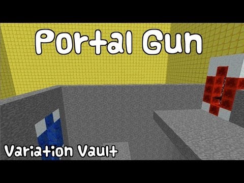 Minecraft Bukkit Plugin - Portal Gun - Portal in minecraft! - YouTube