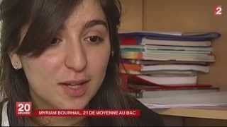 Une arabo-mesulmane en France a obtenu le bac avec une moyenne de 21,03/20