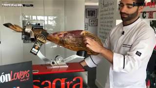 Cómo cortar un jamón
