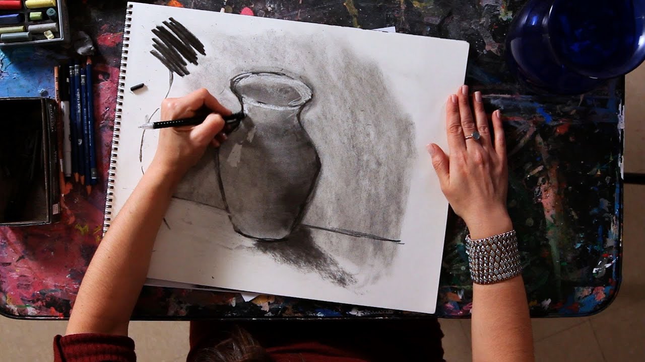  How To Draw Sketch Painting with Pencil