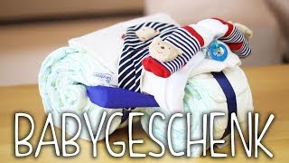 BABYGESCHENK - DIY Windel Motorrad | einfach und kreativ