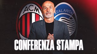 #MilanAtalanta | Mister Pioli in conferenza stampa