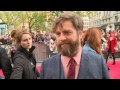 The Hangover Part III premiere: Zach Galifianakis interview