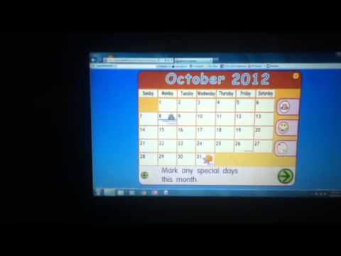 Starfall Calendar Of October 2012 YouTube