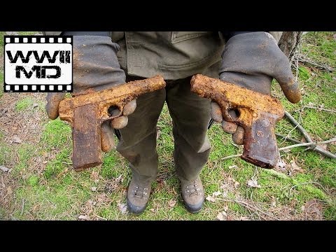 Черные копатели видео- Немецкие пистолеты