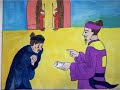 TLVlop 5- dua theo trich doan truyen thai su tran thu do viet tiep mot so loi doi thoai de hoan than