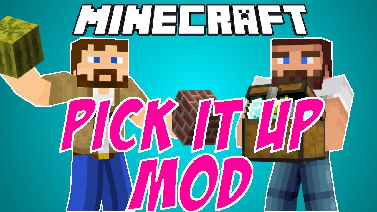 Minecraft Mod Showcase Pick It Up Mod [1.6.2] Pick Up a Chest With