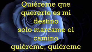 LETRA DE LA CANCION QUIEREME COMO letra de la cancion quiereme como: