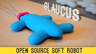 The Glaucus - A quadrupedal soft robot with no hard moving parts