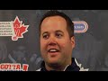 2012 Tim Hortons Brier Draw 1 Media Scrum