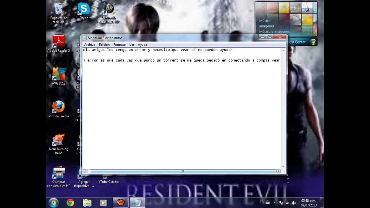 Error en utorrent ayuda - YouTube