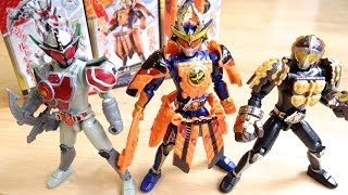 カチドキ・シグルド・ナックル 食玩 アームズアクション鎧武3 レビュー！全5種 今回は神ラインナップ1個380円 グリドン 黒影 仮面ライダー鎧武(ガイム)