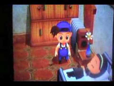 Harvest Moon: Magical Melody - Damian/Maria Pregnancy Notice - YouTube