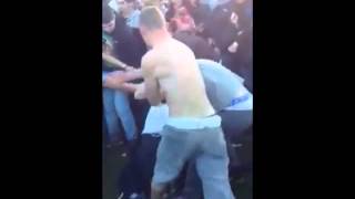 Fighting at Eminem Slane 2013