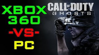 Call of Duty Ghosts (COD Ghosts) PC vs Xbox 360 Graphics Comparison