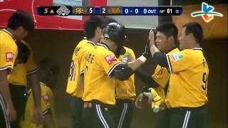 20130821 CPBL 象vs獅 5上 張志豪強風助陣本季第3轟