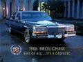 1986 Cadillac Fleetwood Brougham commercial