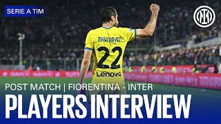 FIORENTINA - INTER 3-4 | LAUTARO AND MHIKITARYAN EXCLUSIVE INTERVIEW 🎙️⚫🔵??