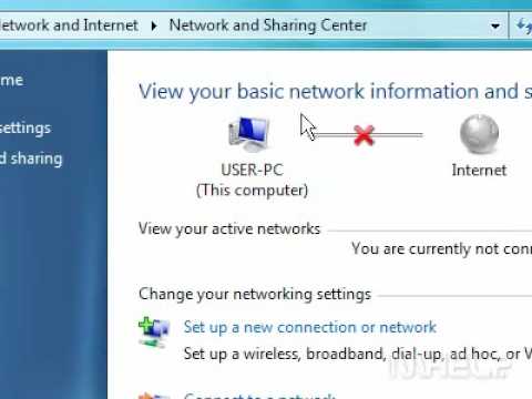 How To Connect To Wired Internet On Windows Vista