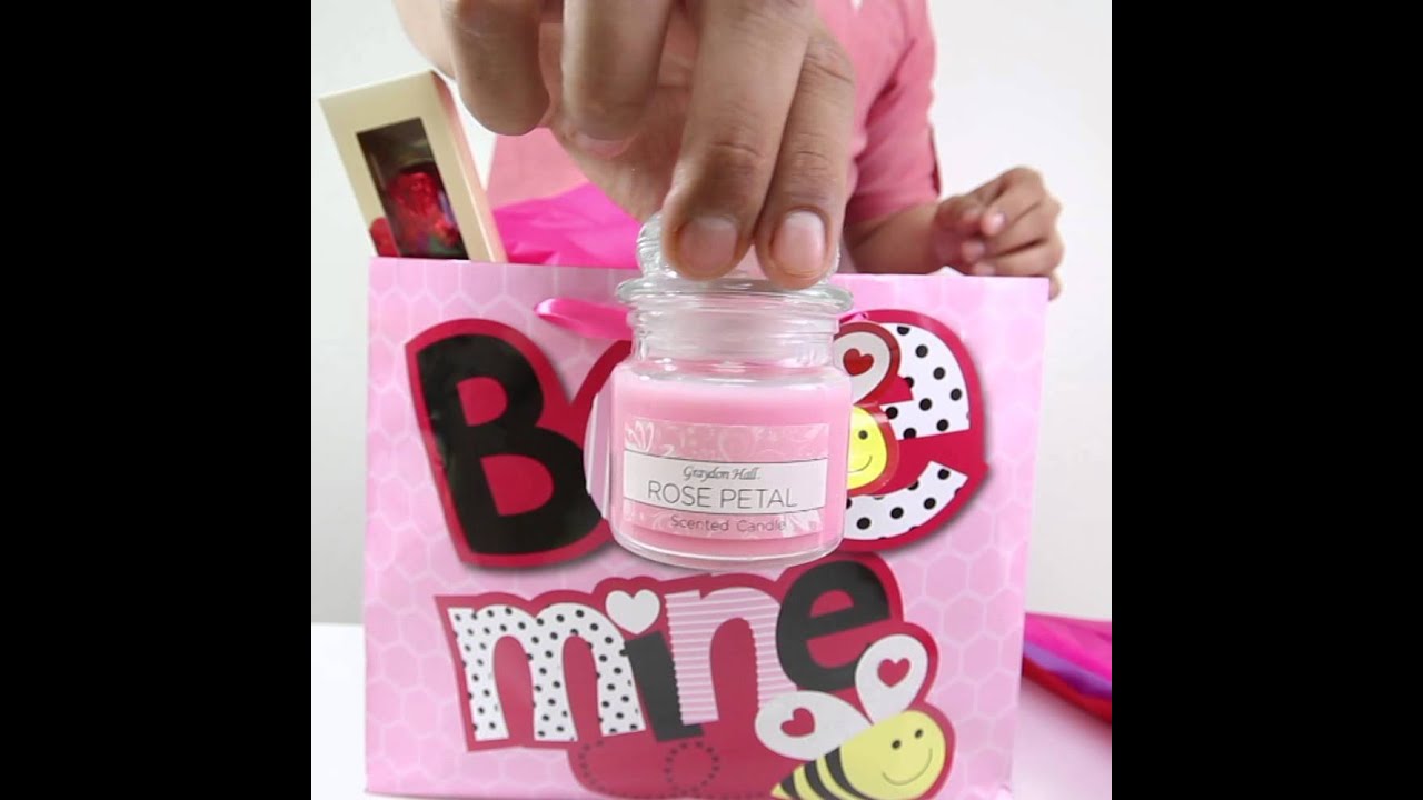 Valentines Day 2014 - Gift Bag Idea - YouTube