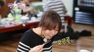 [HIT] 먹성도 모전여전? 야노시호의 '폭풍먹방'! 슈퍼맨이 돌아왔다.20140406