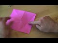 1 - Origami Tutorial - Orchid