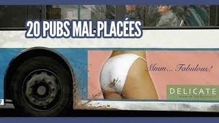 Top 20 des pubs mal placées (Topito)