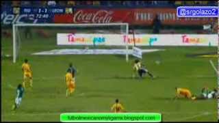 TIGRES VS LEON 1-1 JORNADA 16 APERTURA 2013 LIGA BANCOMER MX