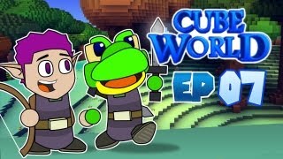 "LA BATALLA MÁS LARGA!!" CUBE WORLD | Episodio 7 | Vegetta y Willyrex