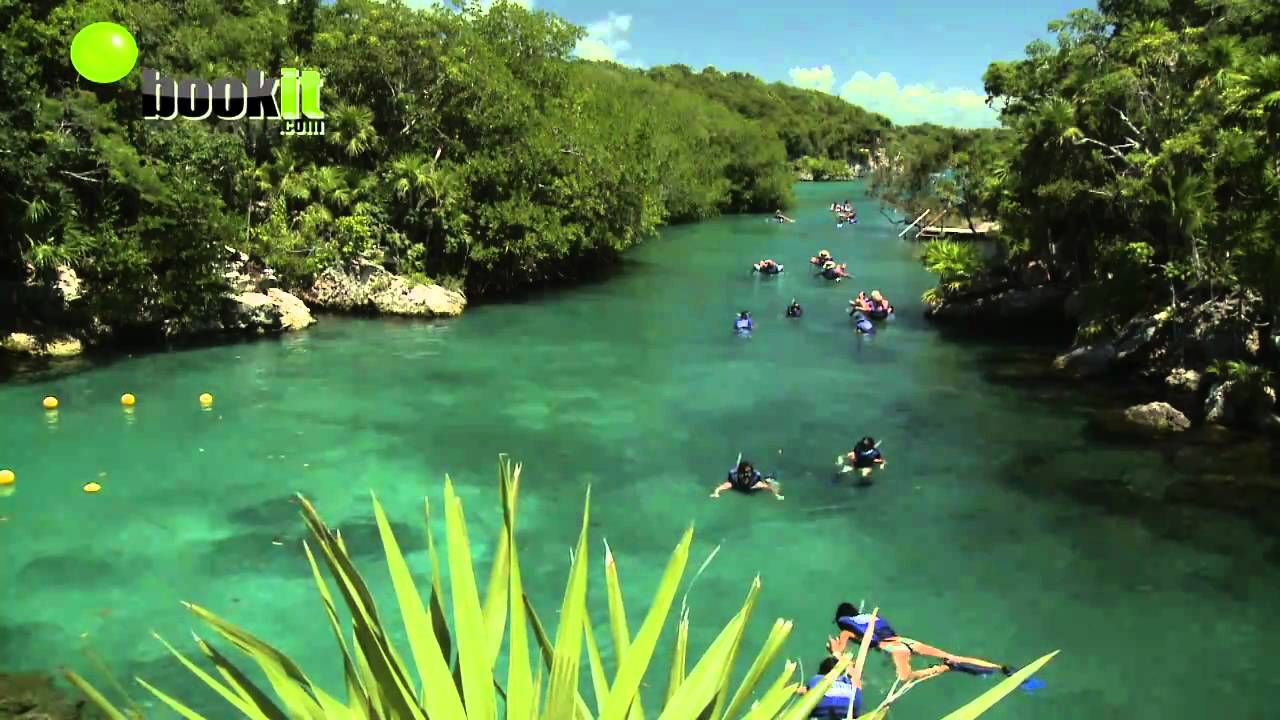 Swim & Snorkel Xel Ha Tour Cancun, Mexico - YouTube