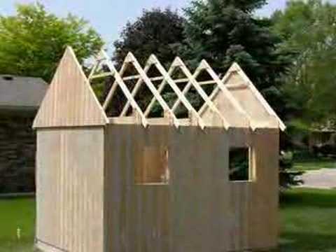 Building a Small Shed House
