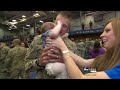 Soldiers' Emotional Return Home