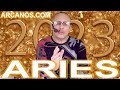 Video Horscopo Semanal ARIES  del 1 al 7 Enero 2023 (Semana 2023-01) (Lectura del Tarot)